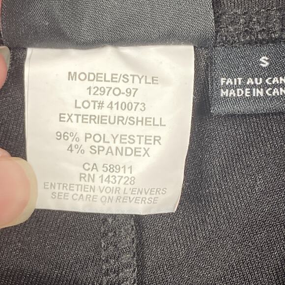 Tribal Leggings Womens Small Black Gold Metallic Animal Print Yoga Pants Canada - Picture 4 of 4